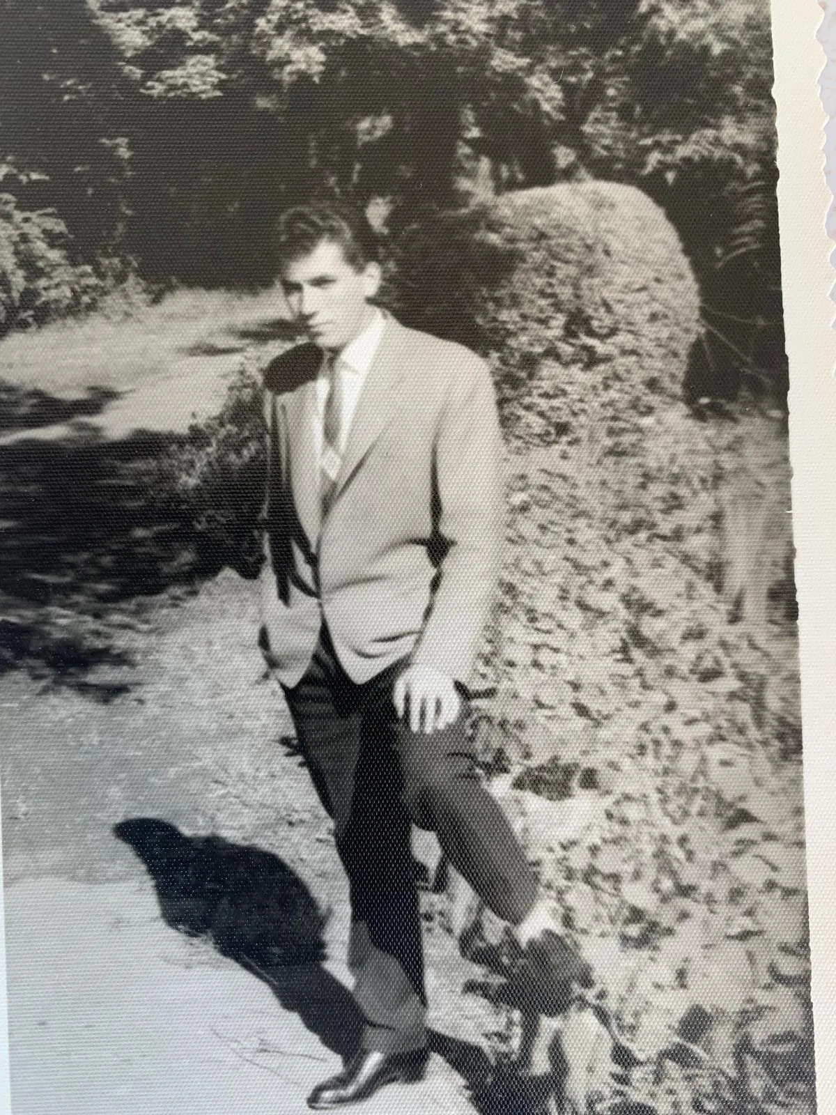 Ευάγγελος (Angelo) as a young man, another photo from the same era