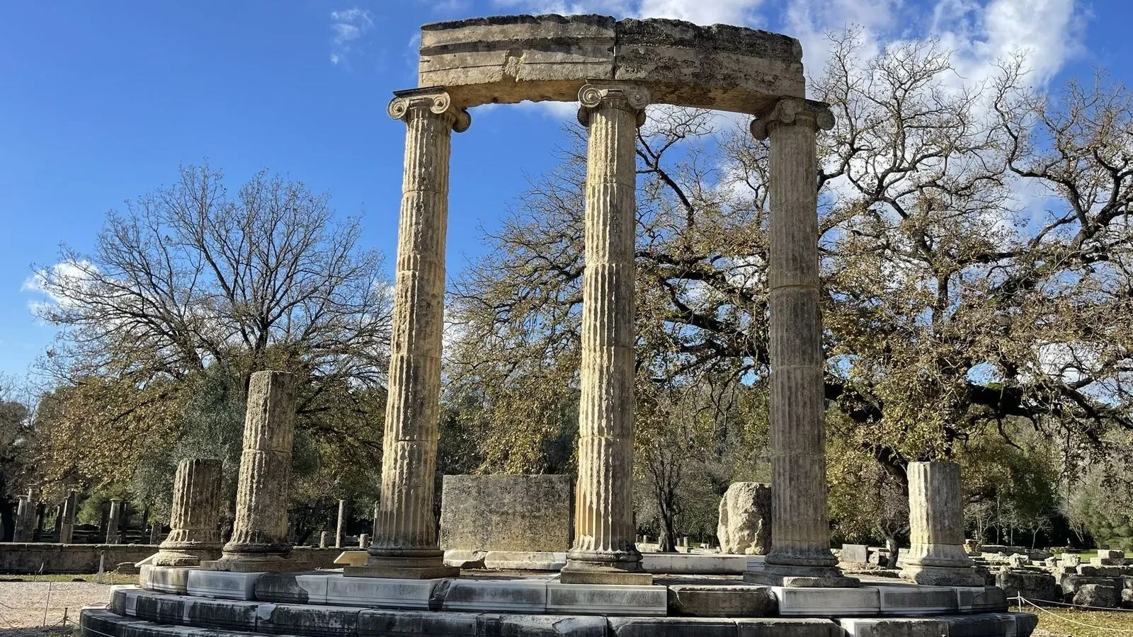 The Temple of Hera at Ancient Olympia